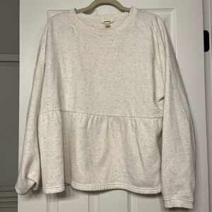 Goodthreads Women's Cream Sweatshirt